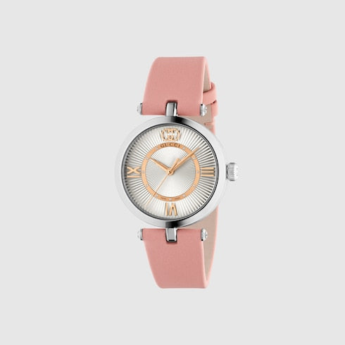 Model 2000 watch, 30mm - pink leather