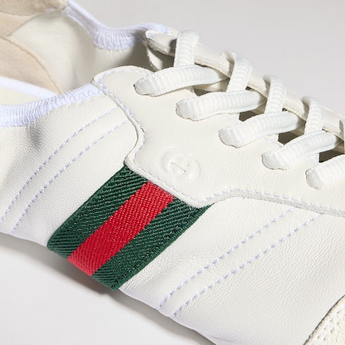 Women's Flex sneaker - white suede and leather