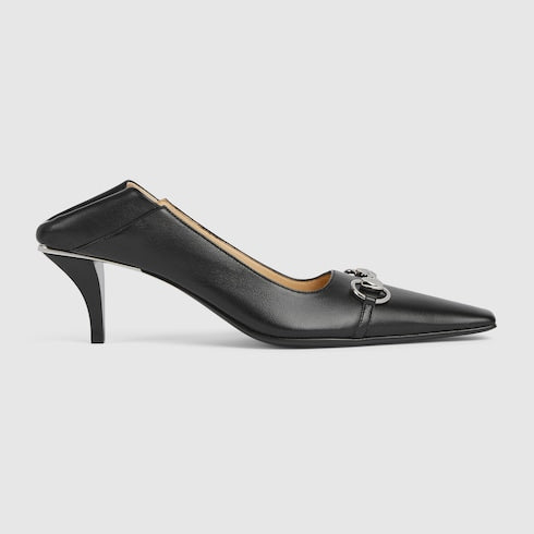 Women's Vittoria pump - black leather