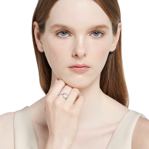 Gucci Horsebit diamond 18k ring - 18k white gold