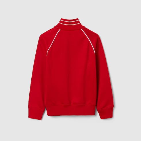 Children's jersey sweatshirt - red