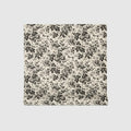 Herbarium print wallpaper - black Herbarium