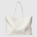 Gucci Tribeca large tote bag - white GG leather