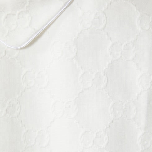 Children's GG cotton dress - off white
