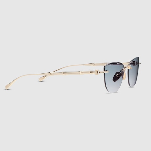 Cat-eye sunglasses - gold