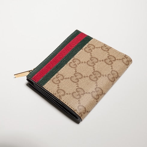 with multicolor slots - Zip card case