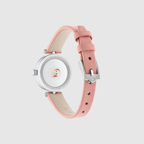 Model 2000 watch, 24mm - pink leather