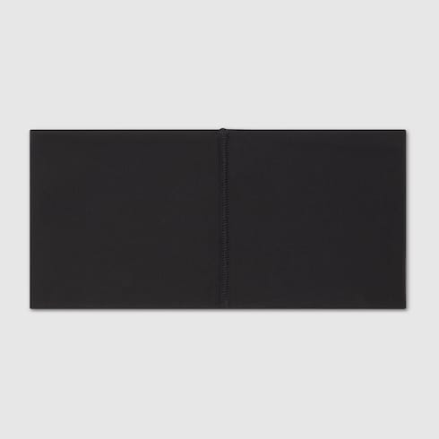 Knitted headband - black