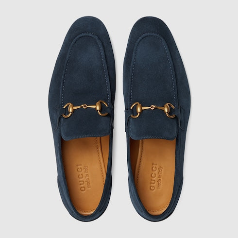Men's Gucci Jordaan loafer - blue suede