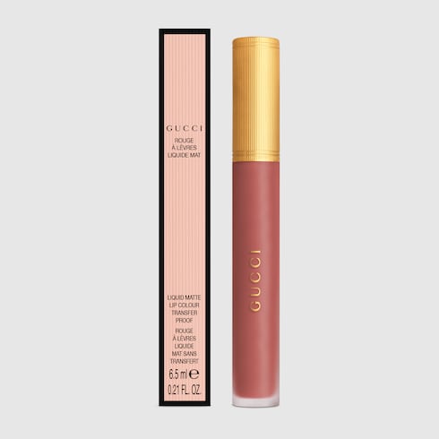 124 Emilie Brown, Rouge à Lèvres Liquide Mat Lipstick - 217 Valeria Rose
