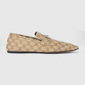 Men's Ragazzo loafer - sand GG canvas