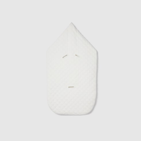 Baby GG jersey nest - white