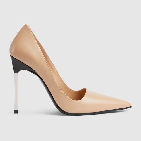 Women's Bombshell pump - beige leather