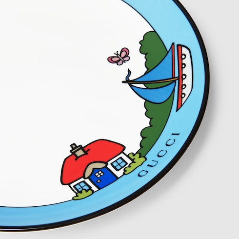 Porcelain baby set - multicolor