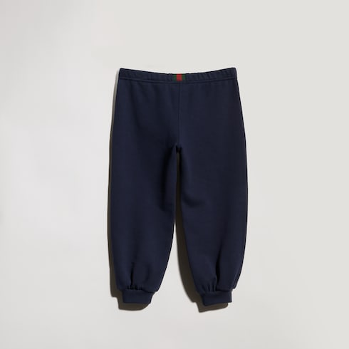 Children's cotton pants - dark blue