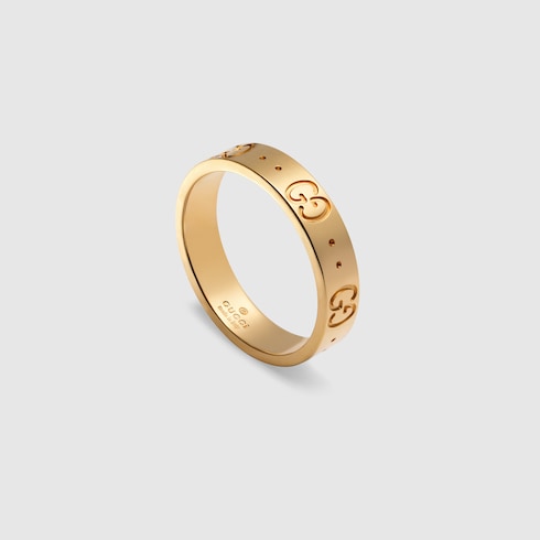 Icon Thin Band - Yellow Gold