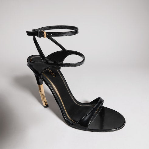 Women's Castello sandal - black leather