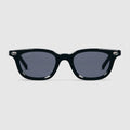 Oval frame sunglasses - black