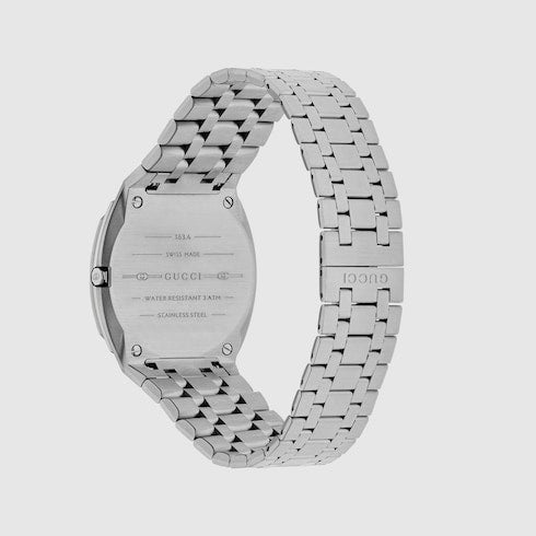 GUCCI 25H watch, 34mm - steel