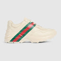 Women's Rhyton sneaker - ivory leather