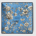 Gucci Flora Sketch print large trinket tray - blue and ivory porcelain