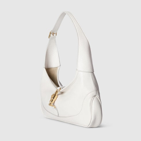 Jackie Slim medium shoulder bag - white leather