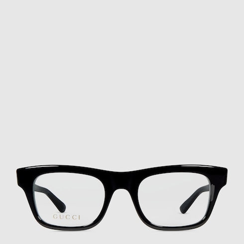 Rectangular optical frame - black