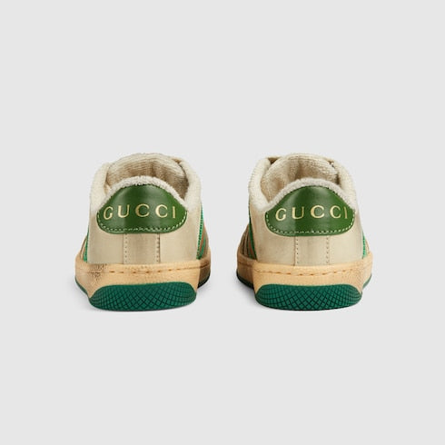 Toddler Screener sneaker - butter leather