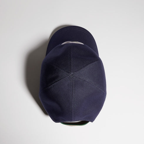 Children's cotton baseball hat - dark blue