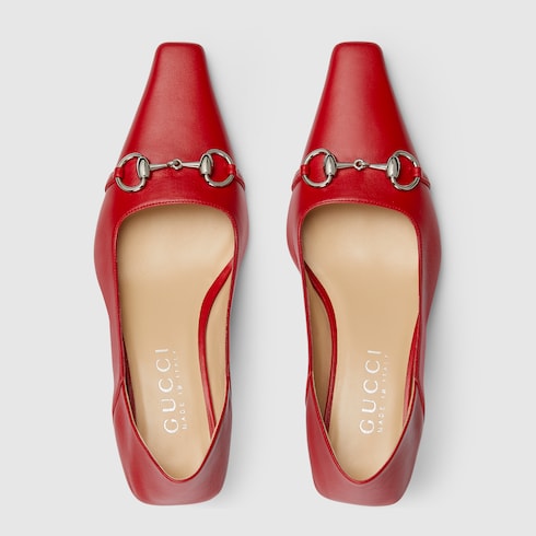 Women's Vittoria pump - red leather