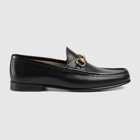 Black Leather 1953 Horsebit Loafer