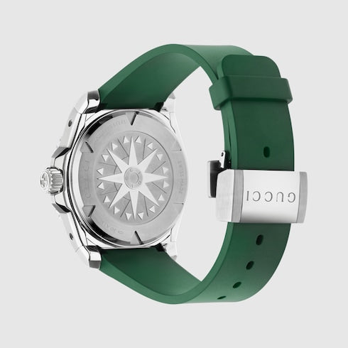 Gucci Dive watch, 40mm - green rubber