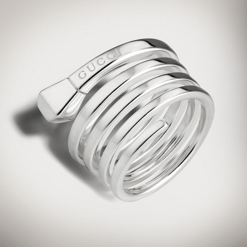 Chiodo multi-row ring - 925 sterling silver