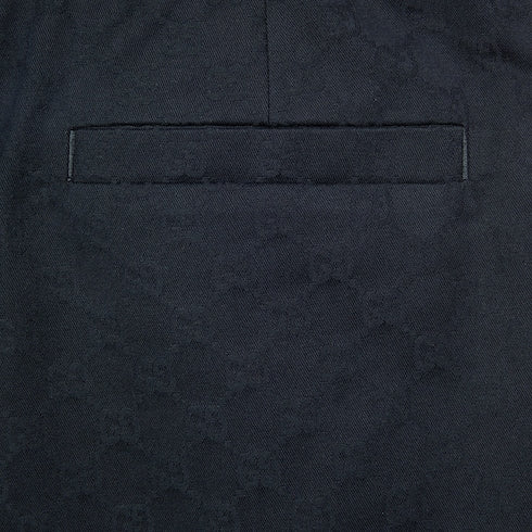 GG cottton gabardine pant - dark blue