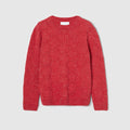 Children's GG cotton sweater - red