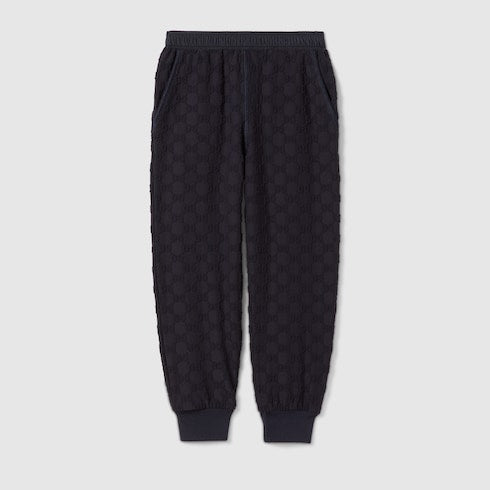 Children's GG jersey jogging pants - dark blue