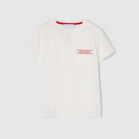 Children's cotton T-shirt - white