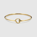 Gucci Horsebit 18k bangle bracelet - 18k yellow gold