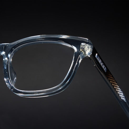 Rectangular optical frame - grey