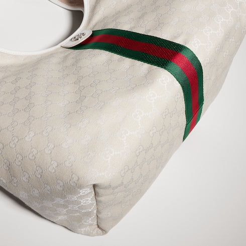 Gucci Giglio large tote bag - ivory GG canvas