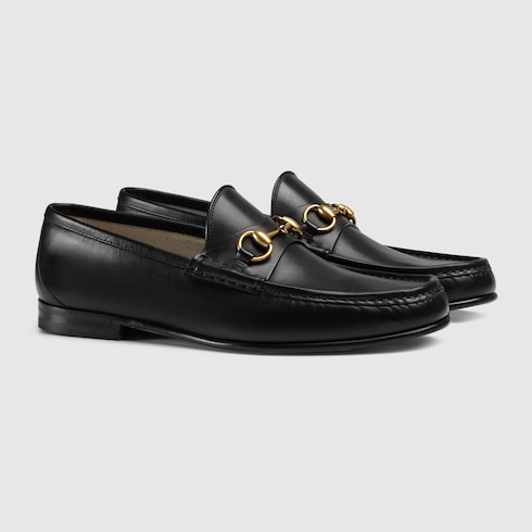Black Leather 1953 Horsebit Loafer