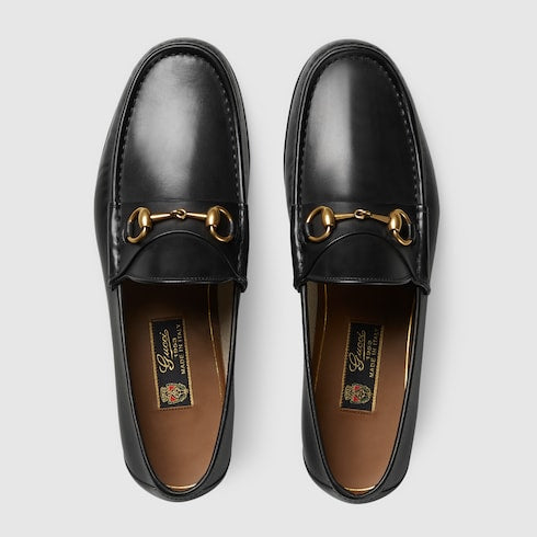 Black Leather 1953 Horsebit Loafer