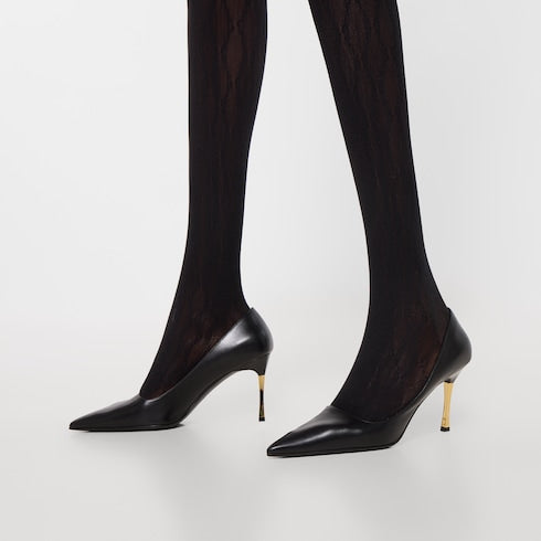 Women's Bombshell pump - black leather