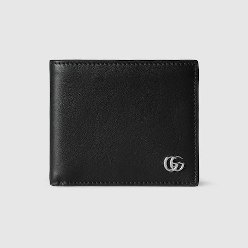 GG Marmont bi-fold wallet - black soft leather