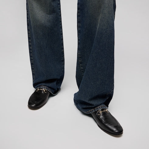 Women's Gucci Jordaan loafer - black leather