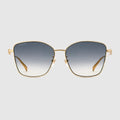 Specialized fit butterfly sunglasses - yellow gold-toned