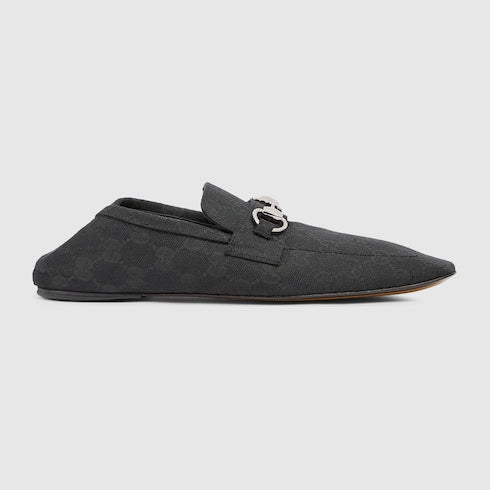 Women's Ragazzo loafer - black GG canvas