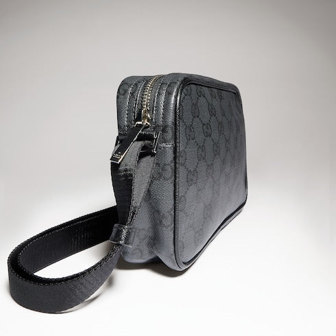 Gucci Essence Classic mini bag - black GG canvas
