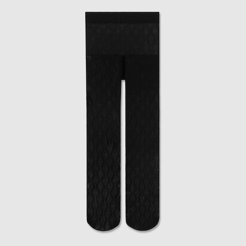 GG nylon tights - black