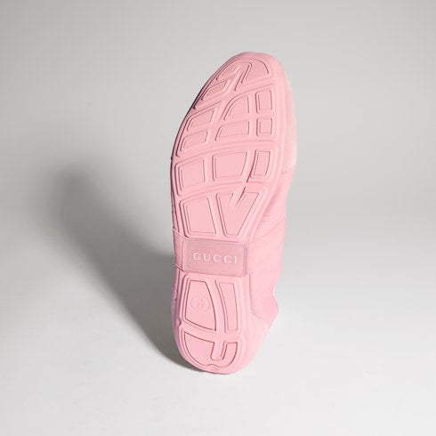 Men's Flex sneaker - pink suede and leather